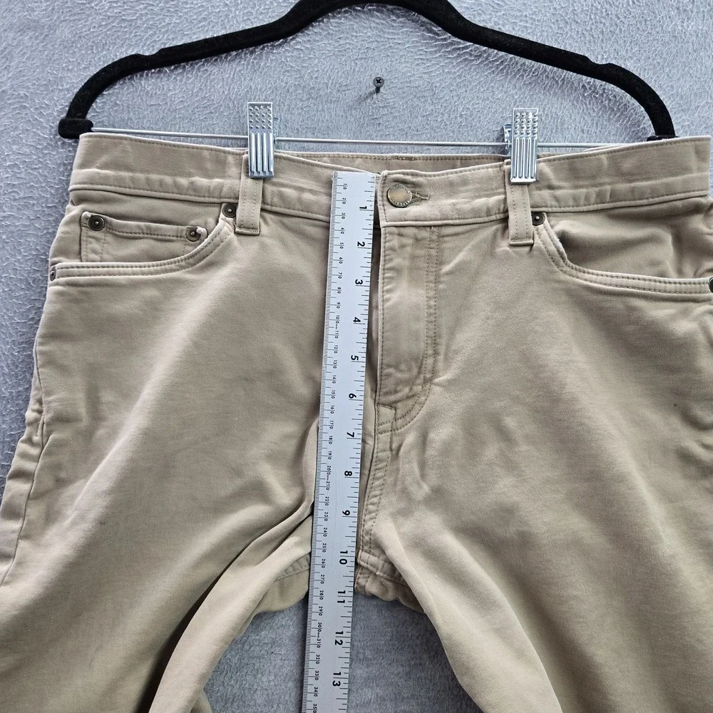 Banana Republic Men Pants 33X32 Brown Chino Twill Traveler 29